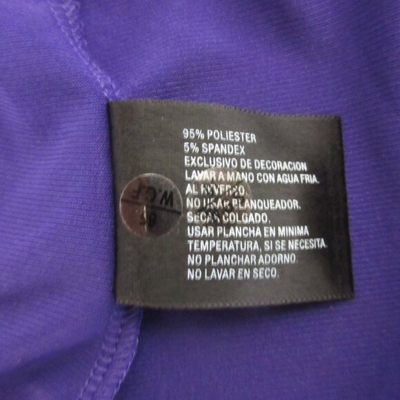 East 5th Women’s Tank Size Medium Purple Sleeveless Blouse Beaded Neck NWT $30 - Picture 7 of 7